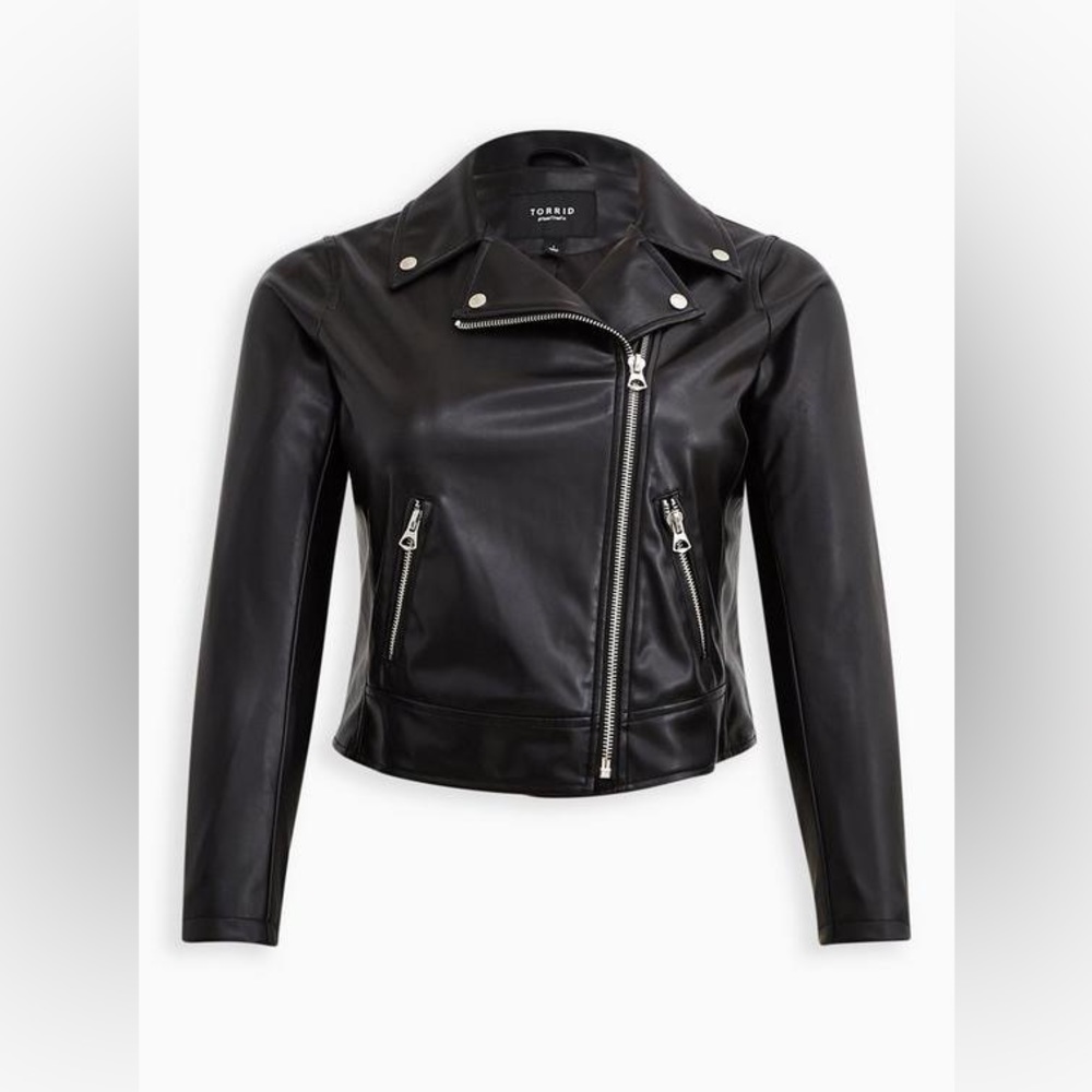 NWT black moto jacket